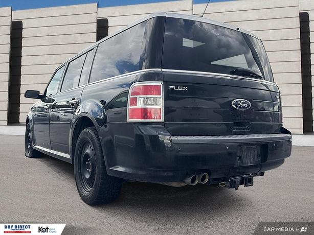 2012 Ford Flex Sel AUTO, KEYLESS ENTRY, THREE ROWS, SUNROOF, FABRIC SEATS, CD PL image 4