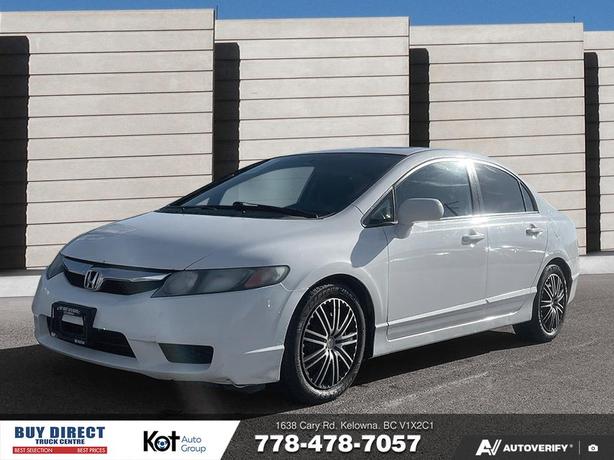 2010 Honda Civic Sedan Sport AUTO, GREY FABRIC SEATS, HEAT AND AC, AUTO WINDOWS! image 1