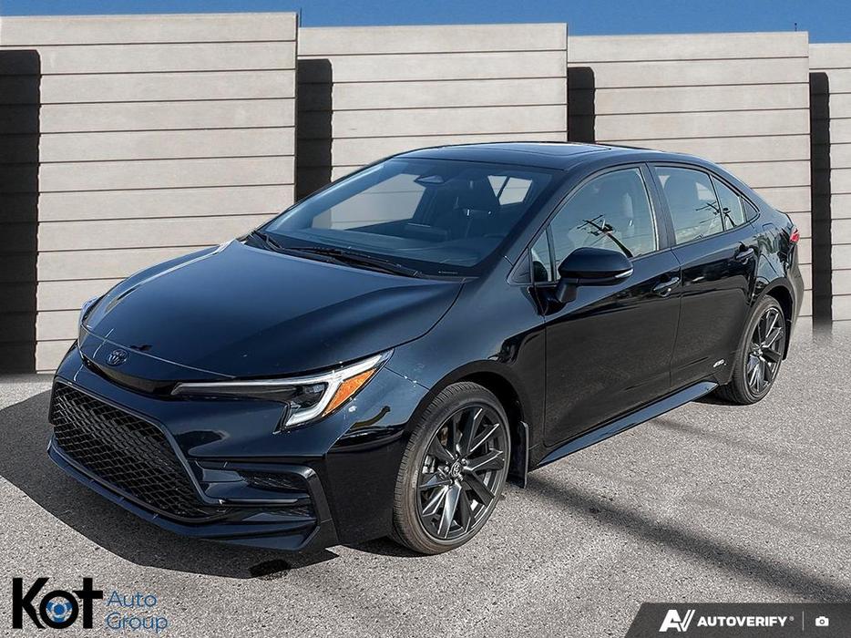 2025 Toyota Corolla SE ! ONE OWNER! NO ACCIDENTS! HYBRID! display photo