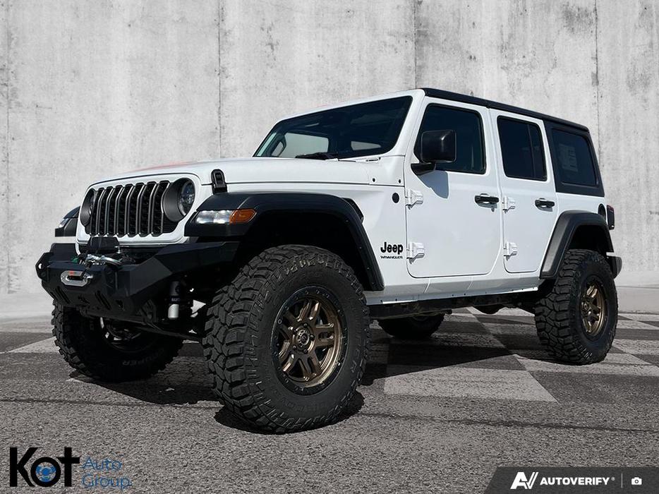 2025 Jeep Wrangler Sport S | DEMO CLEAROUT | SAVE $12,000! | Power Winch | Lifte display photo