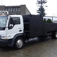 2009 International CF 600 City Star Side Dump Truck 3 Seater Diesel thumbnail image 5