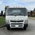 2014 Mitsubishi Fuso FE Flat Deck High Rail with Tommy Power Tailgate Diesel thumbnail image 3