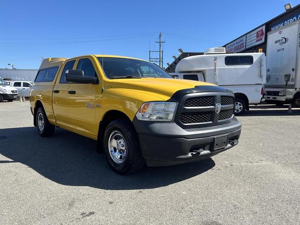 2015 RAM 1500 Tradesman Quad Cab 4WD with canopy and rear bed slide image 7
