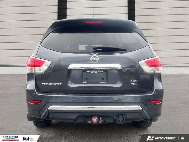 2013 Nissan Pathfinder SL AUTO GREY INTERIOR, HEATED LEATHER SEATS, PUSH START,  image 5