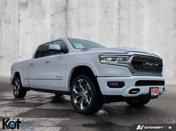 2022 RAM 1500 Limited | 3.0L Turbo V6 | EcoDiesel | 6'4" Box | Remote Start | Cl image 3
