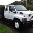 2008 Chevrolet C7500 Flat Deck Diesel with Air Brakes Dually thumbnail image