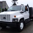 2008 Chevrolet C7500 Flat Deck Diesel with Air Brakes Dually thumbnail image 4
