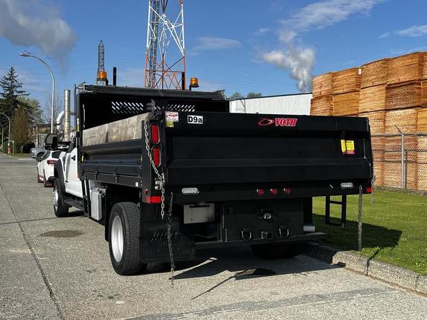2021 Ford F-550 Crew Cab Powerstroke Diesel Dump Truck 4WD image 8