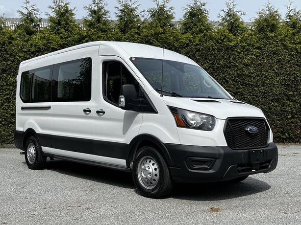 2022 Ford Transit 350 Medium Roof XL AWD 5 Passenger Wheelchair Accessible Van w image 1
