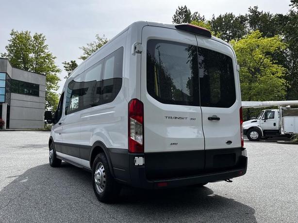 2022 Ford Transit 350 Medium Roof XL AWD 5 Passenger Wheelchair Accessible Van w image 8