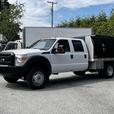 2016 Ford F-550 XL Crew Cab Dually 4x4 Service Truck with Water Tank thumbnail image 5