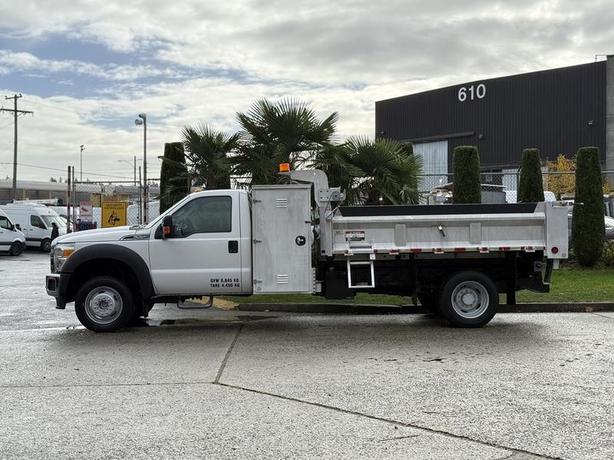 2012 Ford F-550 11-Foot Dump Truck with Aluminum Cabinets & PTO image 6