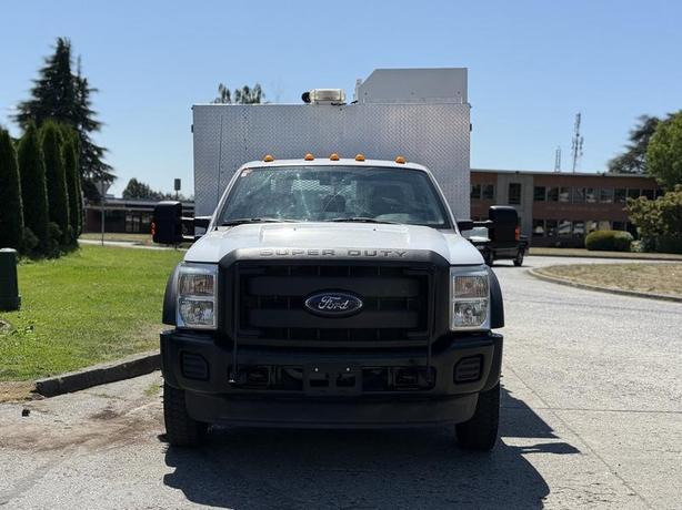 2013 Ford F-550 Regular Cab Dually 2WD Diesel Crane Service Truck with PTO image 3