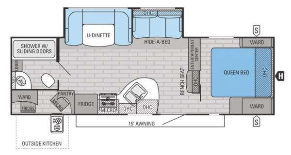 Used 2015 Jayco White Hawk 27RBOK display photo