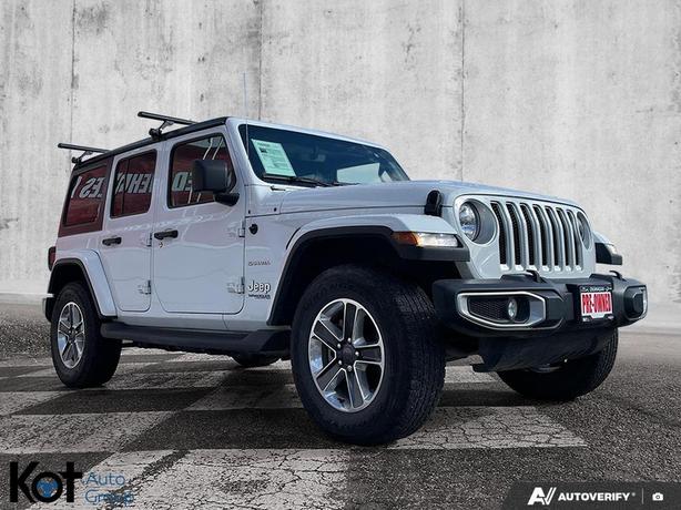 2021 Jeep Wrangler Sahara | Trac-Lok Rear Differential | Skid Plates | Engine Bl image 3