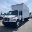 2017 Freightliner M2 106 26  foot Cube Van Diesel Power Tailgate Air Brakes thumbnail image 3