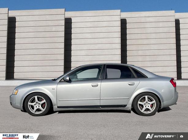 2004 Audi A4 1.8t AUTO, LEATHER HEATED SEATS, SUNROOF, AUTO WINDOWS, BLACK INTER image 3