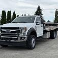 2022 Ford F600 XLT 20-Foot Roll Off Flat Deck Tow Truck 4WD thumbnail image 4