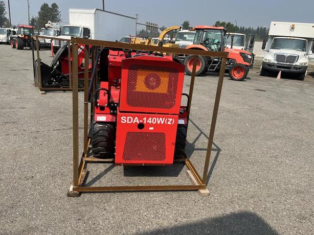 2025 AGT SDA-140W(Z) Ride-On Mini Skid Steer with 44" Bucket – Gas-Powered, Ne image 7