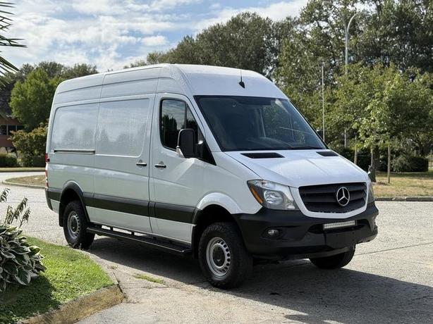 2017 Mercedes-Benz Sprinter 2500 4x4 Cargo Van with Rear Shelving image 1