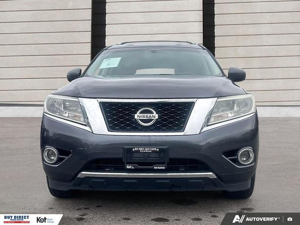 2013 Nissan Pathfinder SL AUTO GREY INTERIOR, HEATED LEATHER SEATS, PUSH START,  image 2