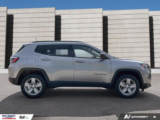 2022 Jeep Compass North AUTO, 4X4, BLUETOOTH WITH BACK UP CAMERA, DRIVING MODES, image 3