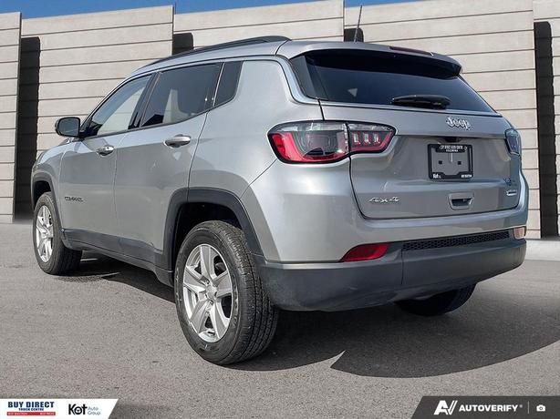 2022 Jeep Compass North AUTO, 4X4, BLUETOOTH WITH BACK UP CAMERA, DRIVING MODES, image 4