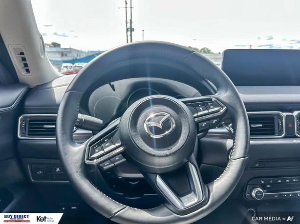 2025 Mazda CX-5 GS  AUTO, KEYLESS ENTRY, LEATHER HEATED SEATS, HEATED WHEEL, BAC image 6
