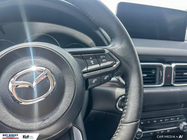 2025 Mazda CX-5 GS  AUTO, KEYLESS ENTRY, LEATHER HEATED SEATS, HEATED WHEEL, BAC image 8