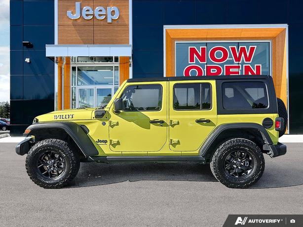 2024 Jeep Wrangler 4xe Willys 4 Door 4x4 | One Owner | No Reported Accidents! image 3