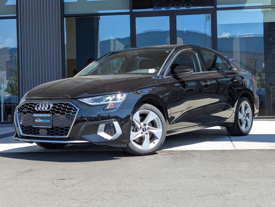 2023 Audi A3 Komfort - Sunroof, Heated Seats, AWD display photo