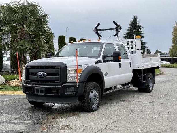 2013 Ford F-550 Super Duty 9-Foot Diesel Dump Truck – 6.7L Power Stroke image 4