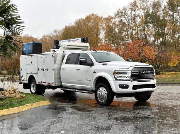 2024 RAM 5500 Laramie 4x4 Cummins Service Truck with Cobra 5500 Crane image 1