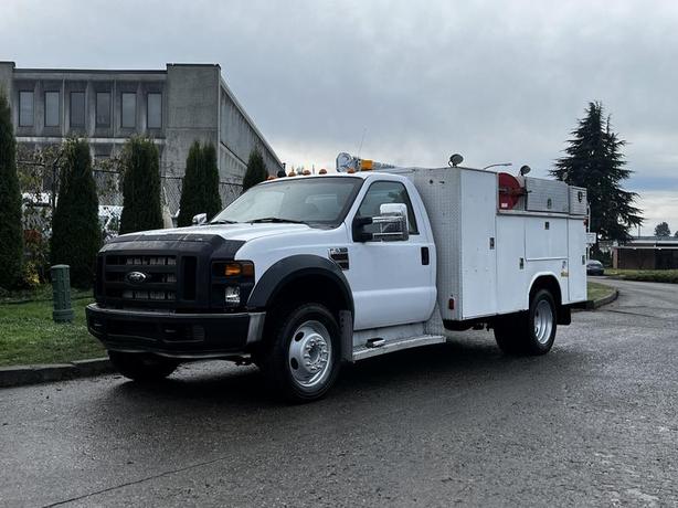 2009 Ford F-550 Service Truck With Crane  2WD Diesel image 5