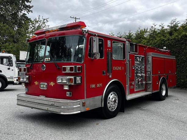 1991 Sutphen Deluge 500 IGAL Pumper Fire Truck Detroit Diesel image 5