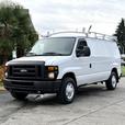 2008 Ford Econoline E-250 Cargo Van with Ladder Rack and Bulkhead Divider thumbnail image 4
