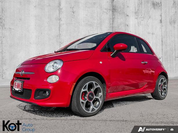 2016 Fiat 500 Sport | Power Sunroof | Alpine Audio System | Heated Seats | AISIN image 1