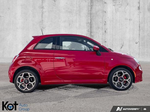2016 Fiat 500 Sport | Power Sunroof | Alpine Audio System | Heated Seats | AISIN image 6