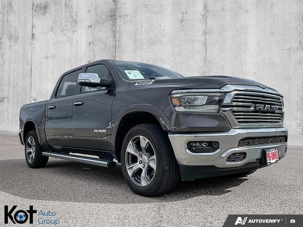 2022 RAM 1500 Laramie | Leather Trim | Bluetooth | Class IV Hitch Receiver | Tra image 3