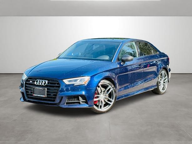 2018 Audi S3 Sedan Technik - Parking Sensors, Sunroof, Navigation image 1