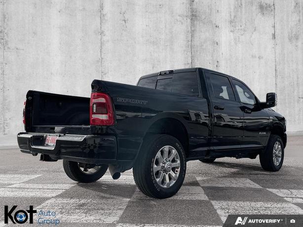 2023 RAM 3500 Laramie | 6.7L Cummins Turbo Diesel | Class V Hitch Receiver | Rea image 5