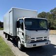 2012 Isuzu NPR HD 16 Foot Cube Van With Ramp thumbnail image 2
