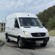 2012 Mercedes-Benz Sprinter 2500 144-in. WheelBase Diesel Cargo Van with Shelvin thumbnail image 2