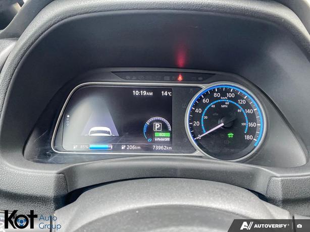 2019 Nissan LEAF S BACKUP CAMERA! PUSH-BUTTON START! FULLY ELECTRIC! image 8