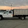 2008 Dodge Ram 5500 Quad Cab 2WD 14 Foot Flat Deck Diesel With Power Tailgate thumbnail image 2