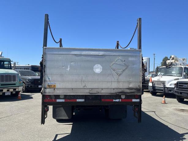 2007 Freightliner M2 106 15 Foot Flat Deck With Power Tailgate Diesel hydraulic  image 4