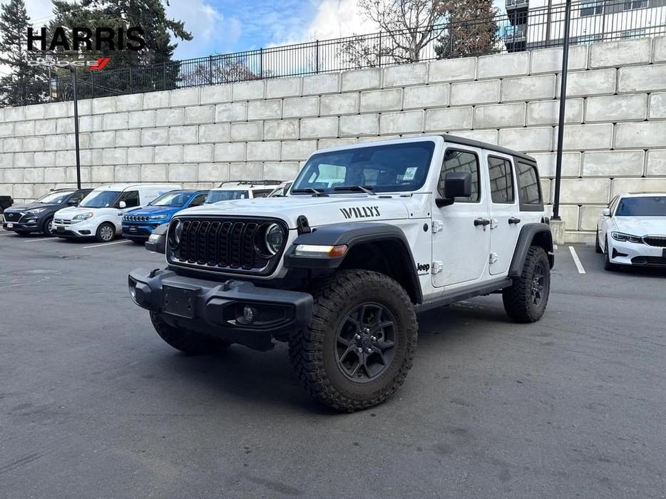 2024 Jeep Wrangler Willys 4 Door 4x4 | Remote Start | Heated Seats! display photo