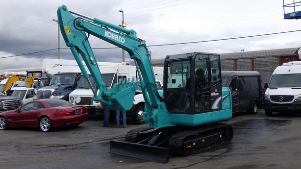 2015 Kobelco SK60-8 Mini Excavator Diesel image 2