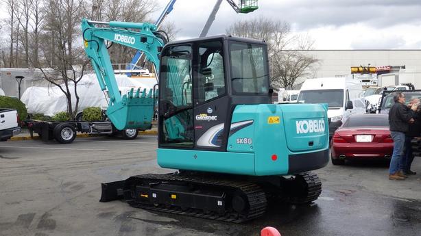 2015 Kobelco SK60-8 Mini Excavator Diesel image 3