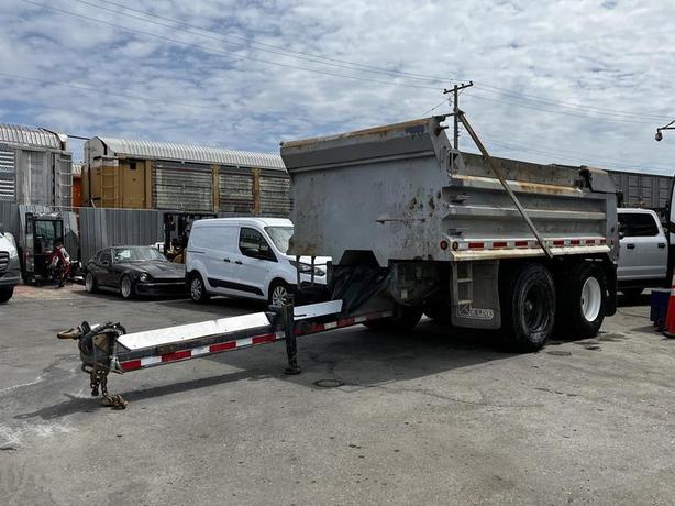 2013 K-Line 16 Foot Steel Tandem Pony 17 Ton Dump Trailer with Air Weigh image 5